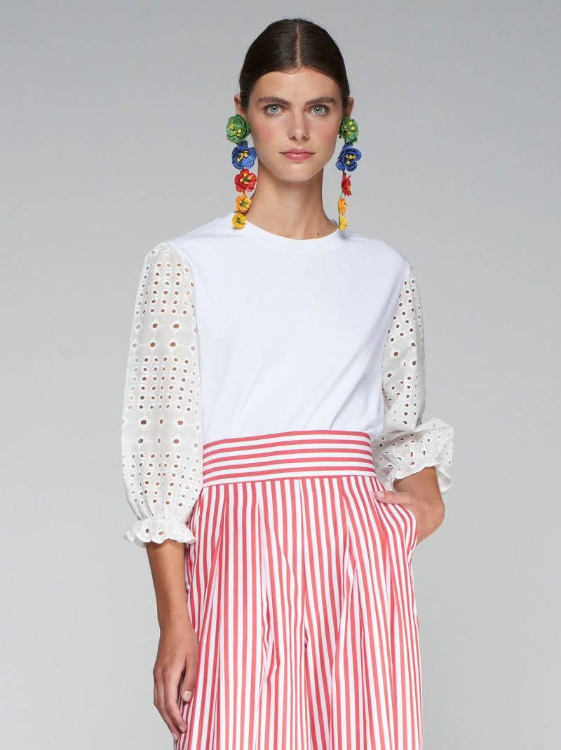 Camiseta Paula VILAGALLO Sangallo BLANCO