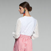 Camiseta Paula VILAGALLO Sangallo BLANCO