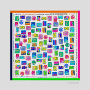 Foulard Seda VILAGALLO Sardinas MULTICO