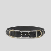 Cinturón Hippolita PINKO 4cm Piel NEGRO