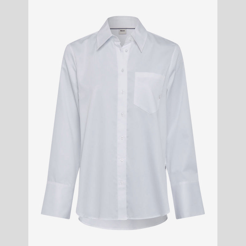 Camisa Clásica Viki BRAX Algodón BLANCO