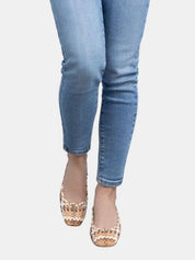 Salón Destalonado CARMELA Trenzado BEIGE