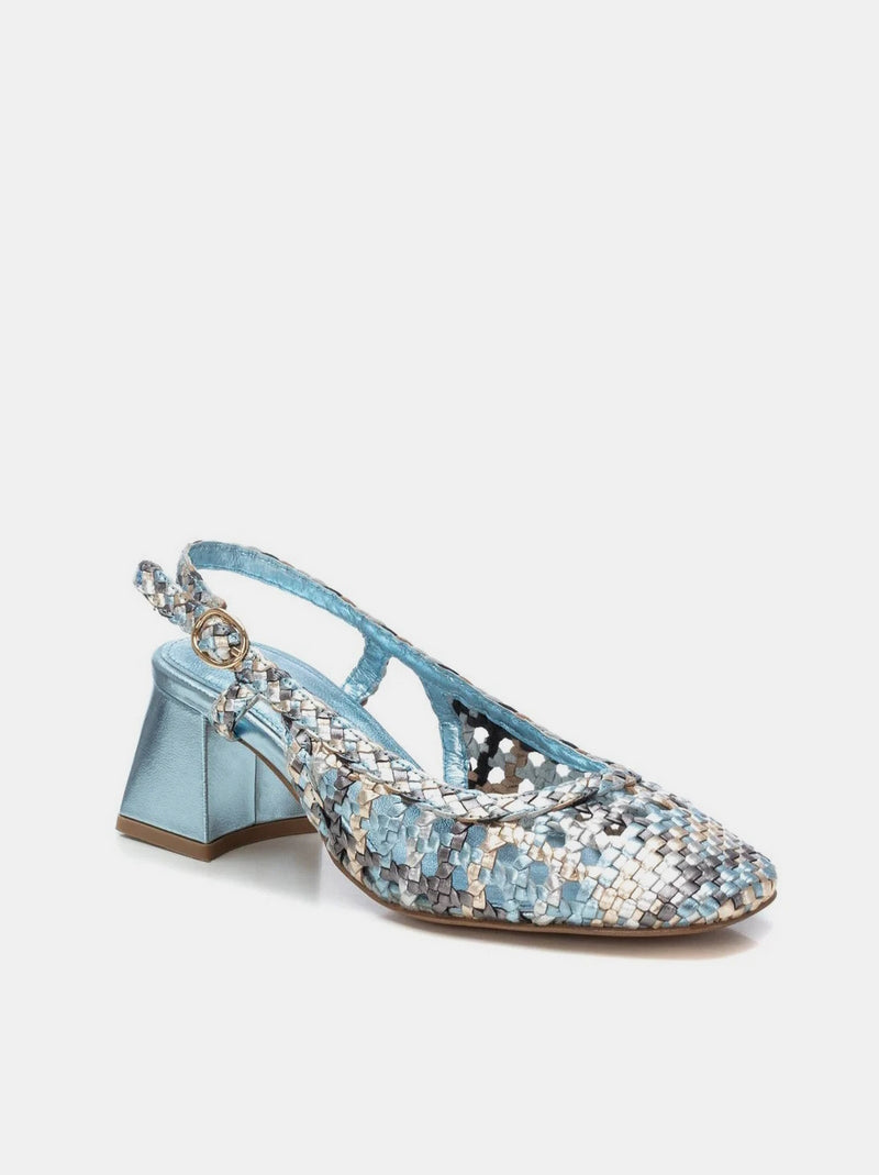 Salón Destalonado CARMELA Trenzado JEANS