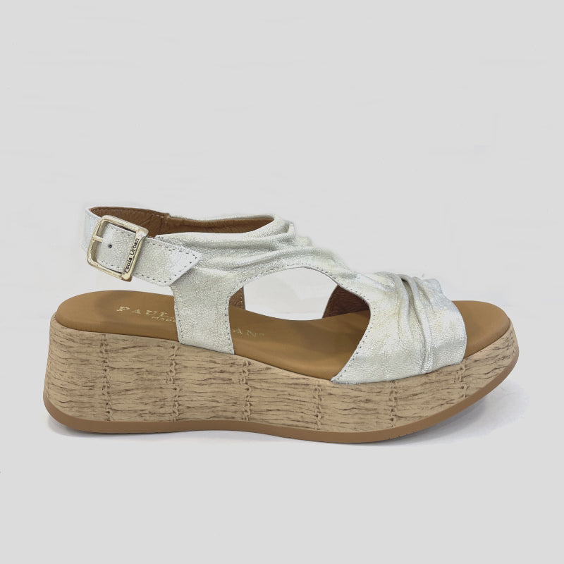 Sandalia PAULA URBAN Picasso PLATA