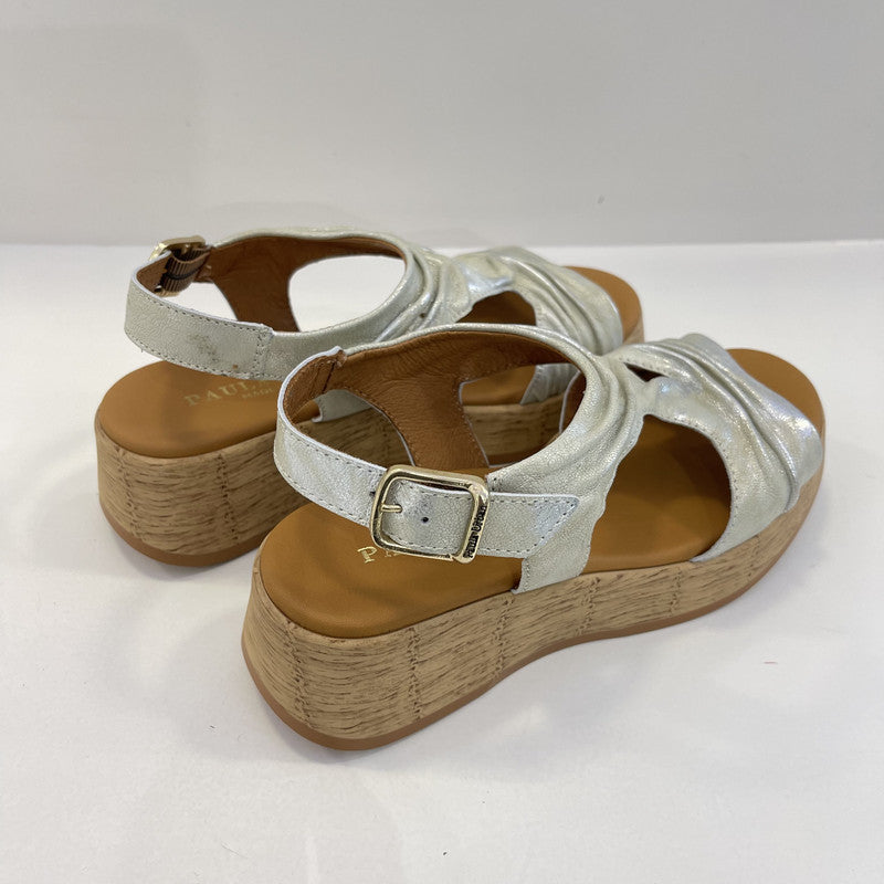 Sandalia PAULA URBAN Picasso PLATA