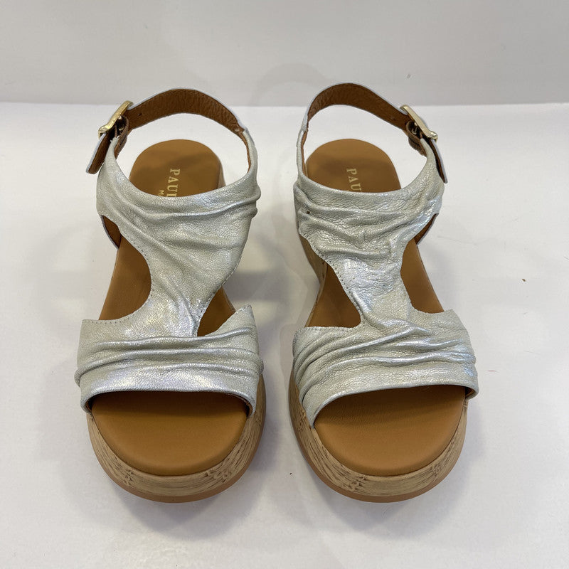 Sandalia PAULA URBAN Picasso PLATA