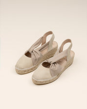 Alpargata Merry GAIMO Ante y Licra CREMA