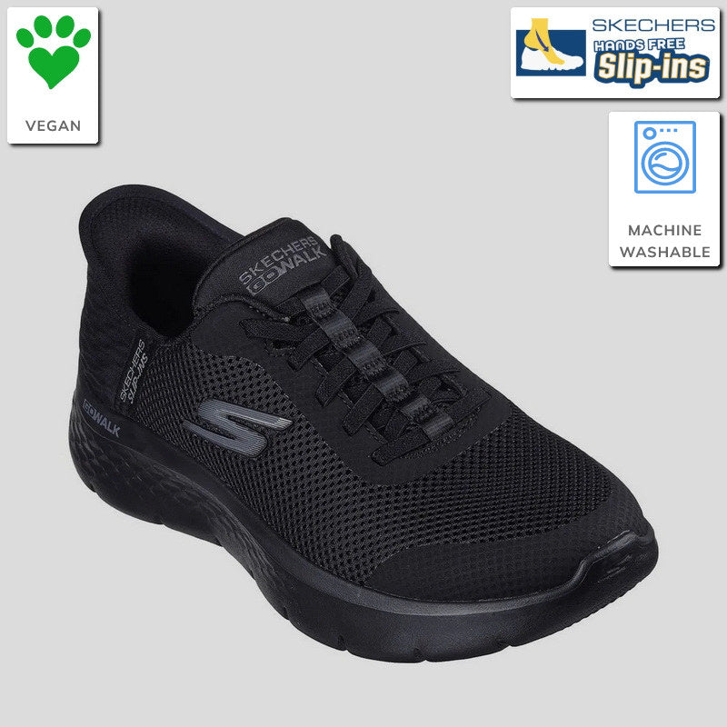SKECHERS Slip-Ins GO WALK Flex NEGRO