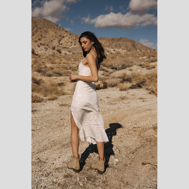 VestidoBordadoFREEMAN T.PORTERRevaniaBLA