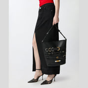 Bolso Cubo Grande PINKO CorreasPielNEGRO