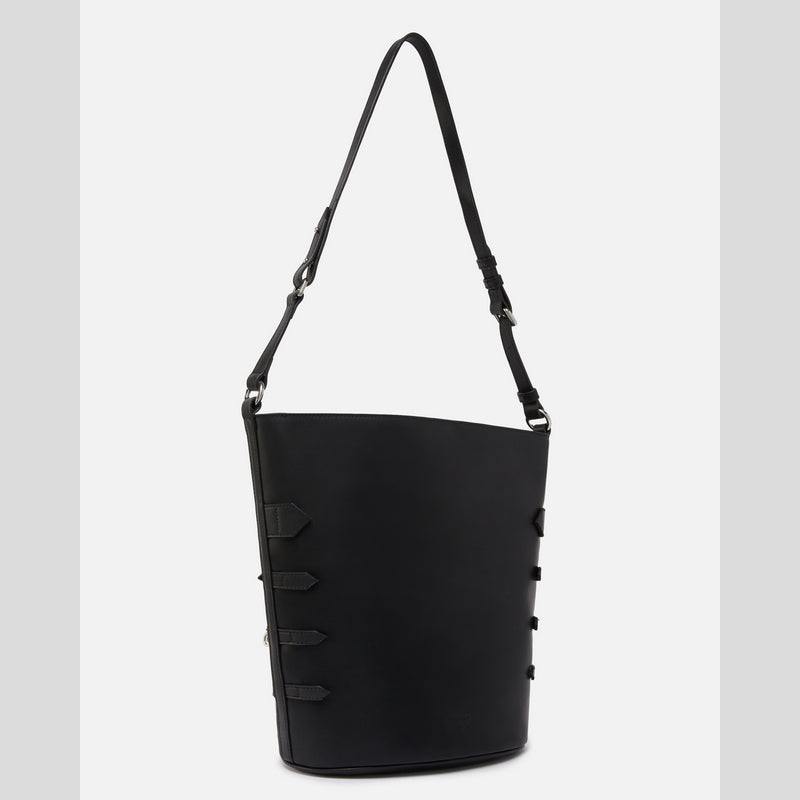 Bolso Cubo Grande PINKO CorreasPielNEGRO