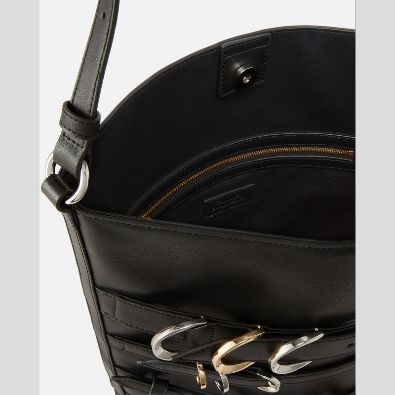 Bolso Cubo Grande PINKO CorreasPielNEGRO