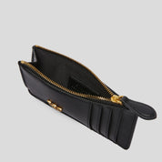 Tarjetero Cremallera PINKO Airone NEGRO