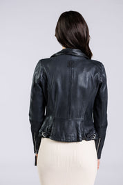 Biker SR FREAKY NATION Piel NEGRO