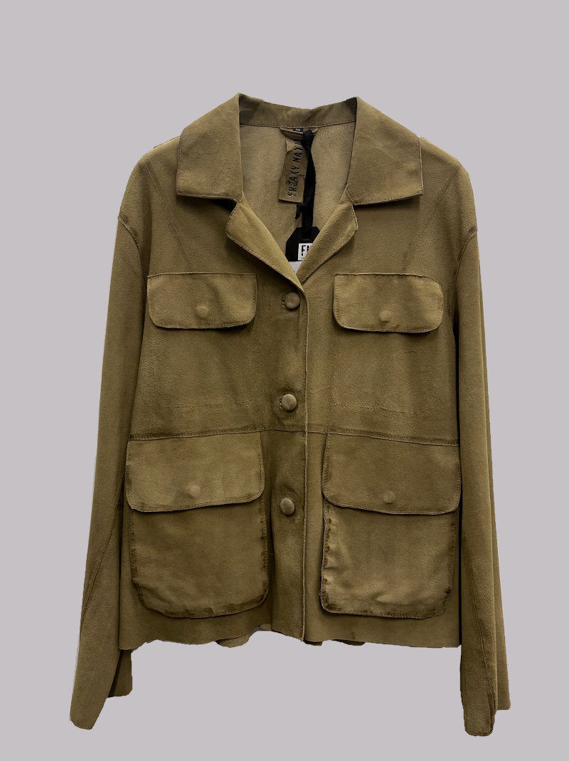 Chaqueta Corta FREAKY NATION Ante KAKI