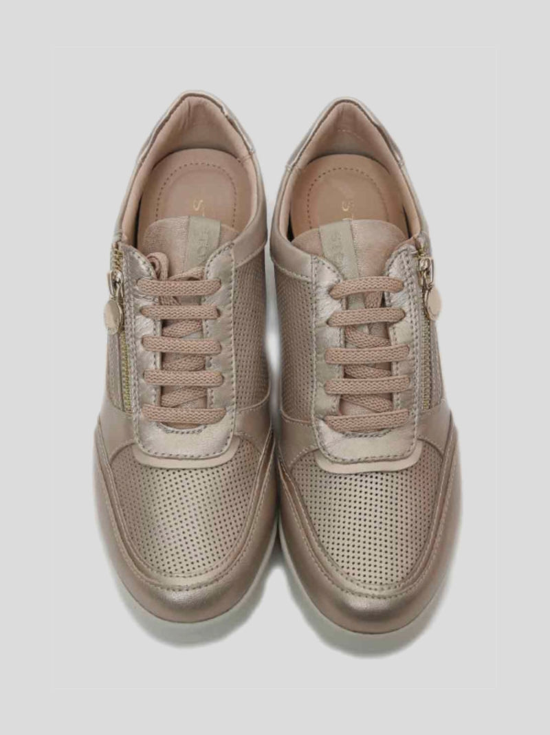 Deportivas STONEFLY Cream52 Piel PLATINO