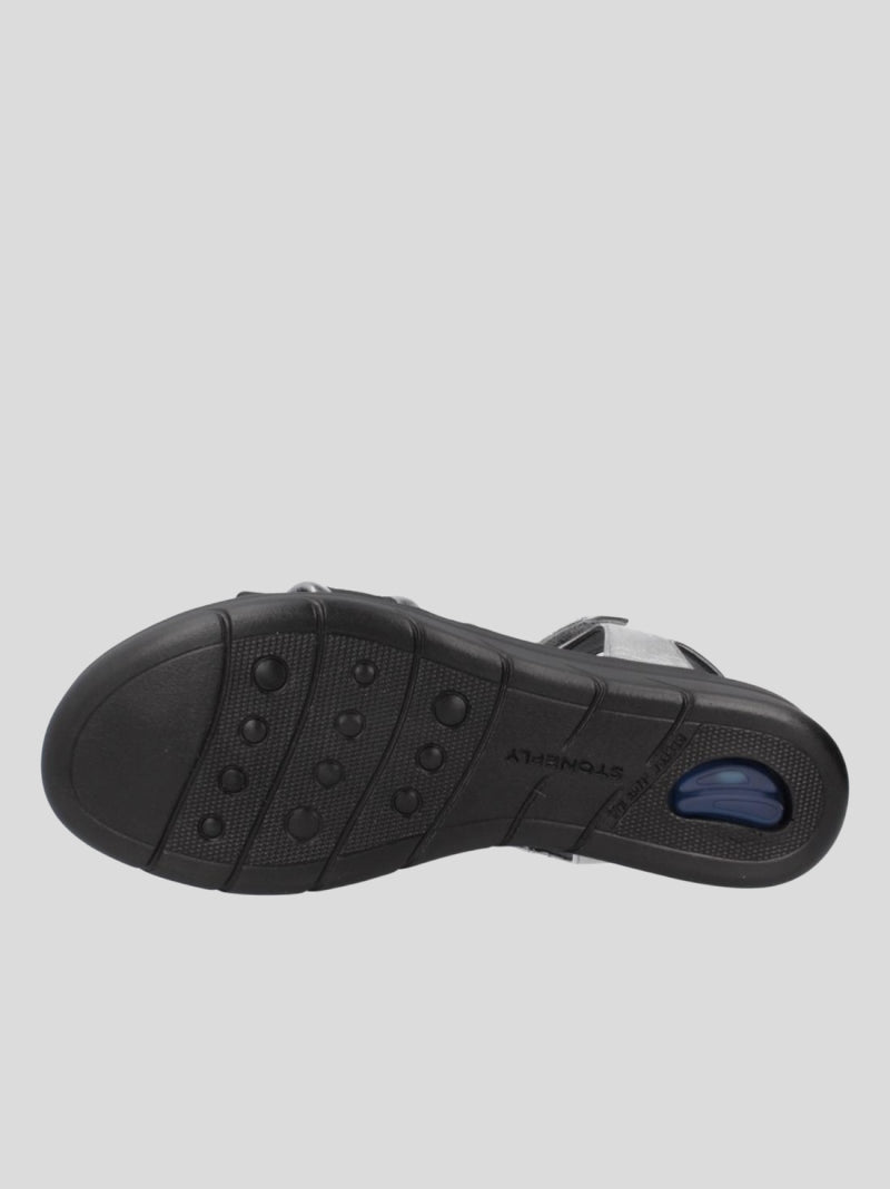 Sandalia STONEFLY Aqua III NEGRO y PLATA