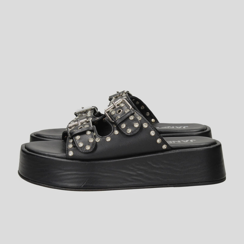 Sandalia JANET&JANET Hebillas NEGRO