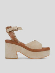 Sandalia Tacón JANET&JANET Combi BEIGE