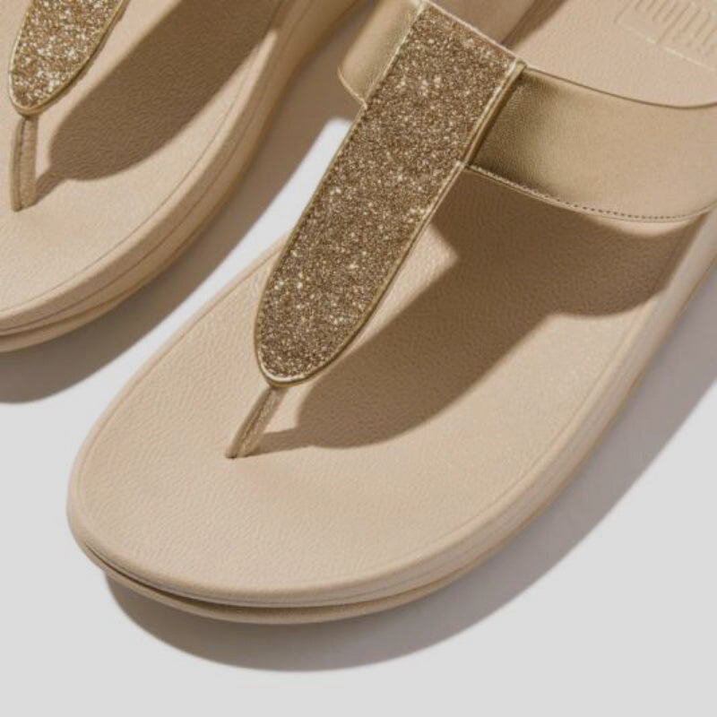 Sandalia Fino FITFLOP Glitter PLATINO