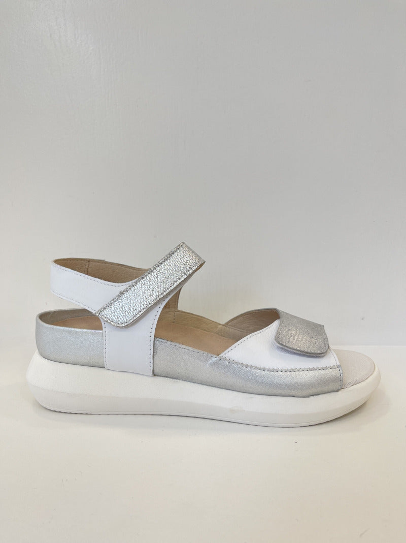 Sandalia COMFORT CLASS Combi Piel PLATA