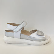 Sandalia COMFORT CLASS Combi Piel PLATA