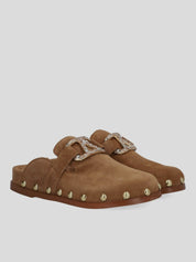 Zueco Alive ALPE TachasStrass Ante CUERO