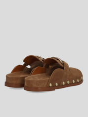 Zueco Alive ALPE TachasStrass Ante CUERO