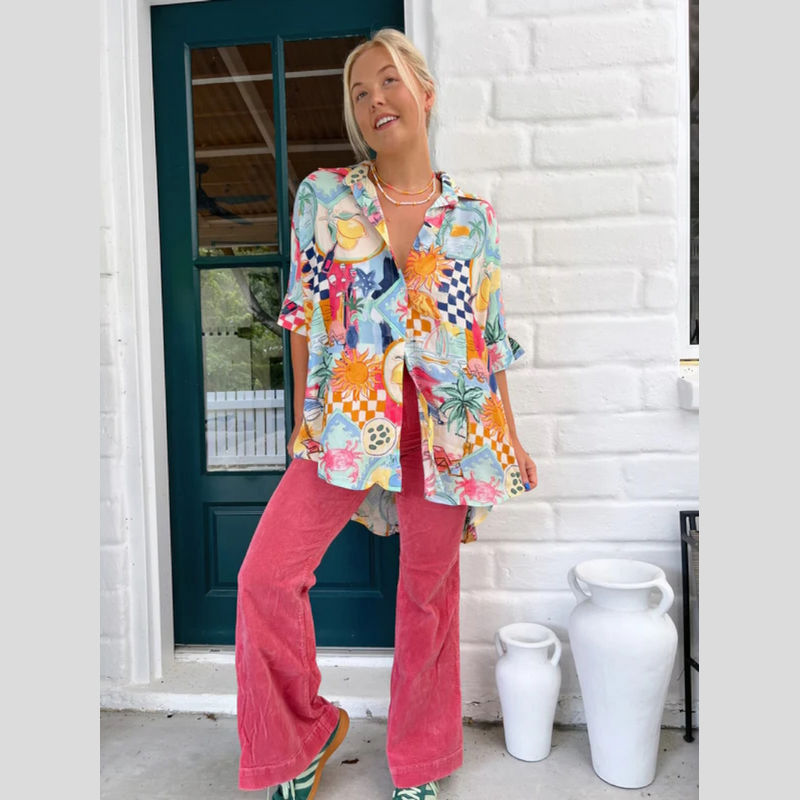 Camisa JAASE SantaMaría River MULTICOLOR