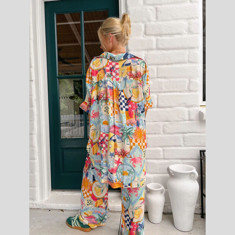 Camisa JAASE SantaMaría River MULTICOLOR