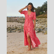 Vestido Largo JAASE Rosella Tessa SALMÓN