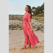 Vestido Largo JAASE Rosella Tessa SALMÓN