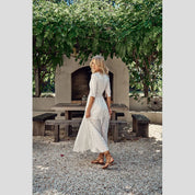 Vestido Bordado JAASE Indiana BLANCO