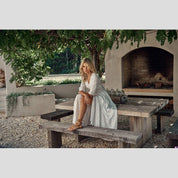 Vestido Bordado JAASE Indiana BLANCO