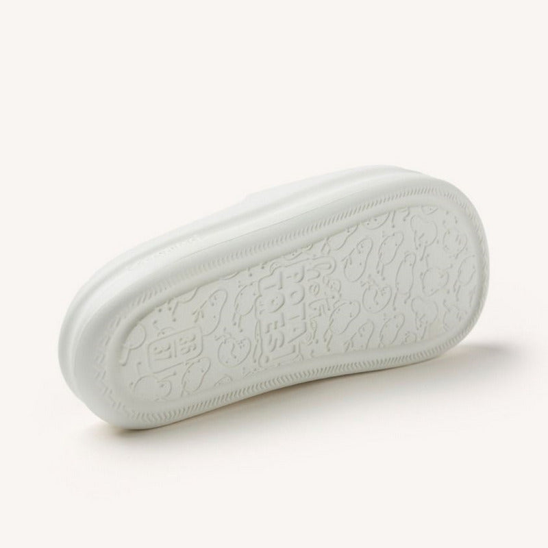 Chancla Unisex HOT POTATOES Goma BLANCO