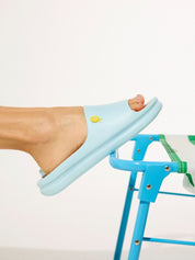 Chancla Unisex HOT POTATOES Goma CELESTE