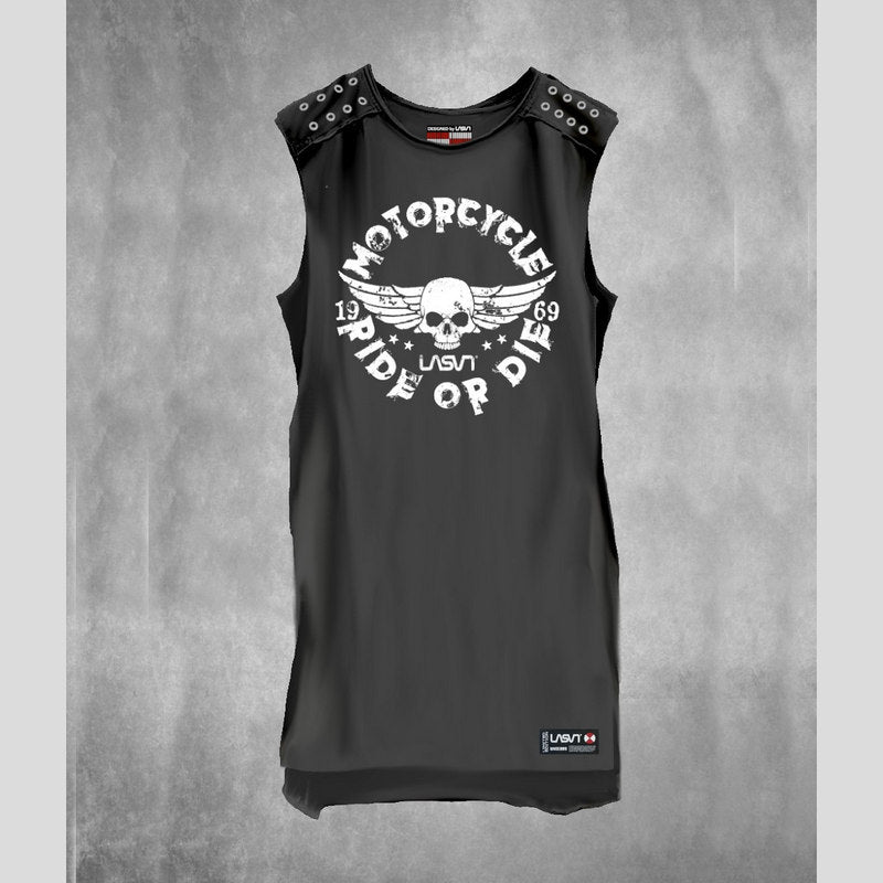 Vestido Sin Mangas LaSAL 1969 NEGRO