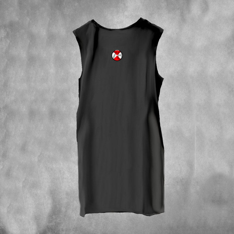 Vestido Sin Mangas LaSAL 1969 NEGRO