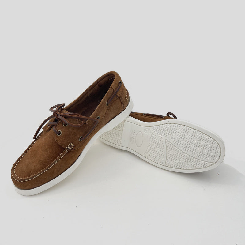 Naútico Mujer PIELSA Ante MARRÓN CUERO