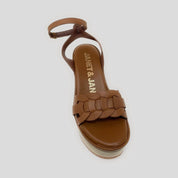 Sandalia Tacón JANET&JANET Piel CUERO