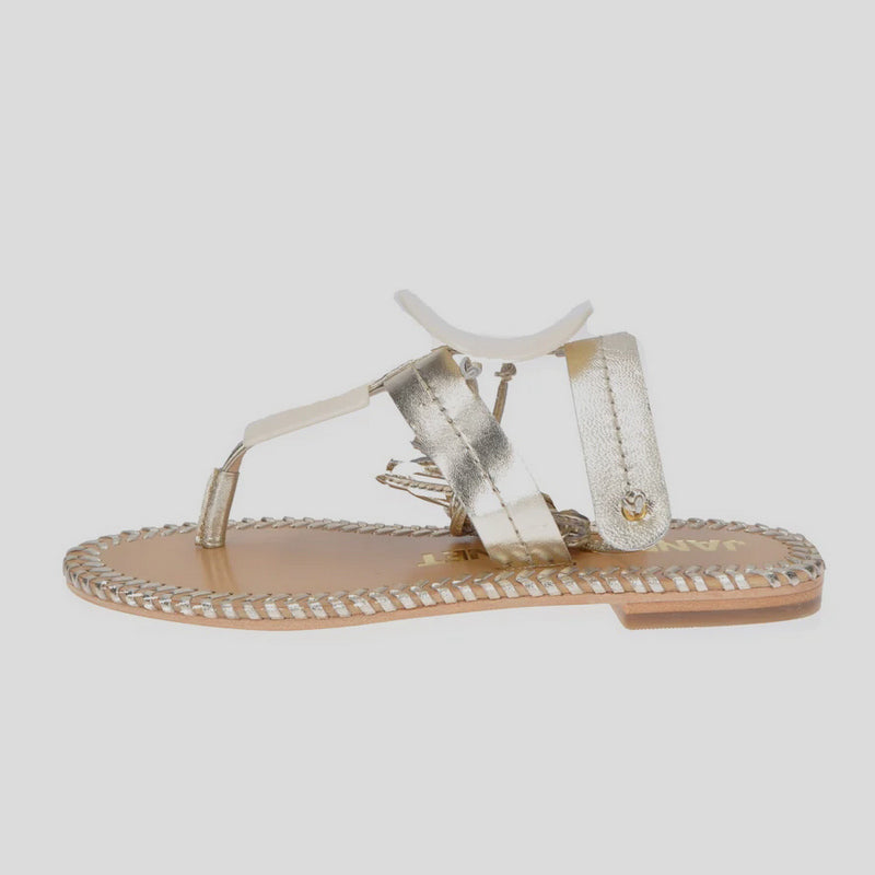 Sandalia Romana JANET&JANET Piel ORO