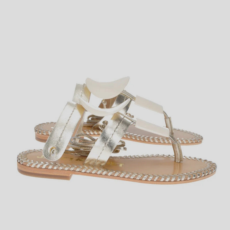 Sandalia Romana JANET&JANET Piel ORO