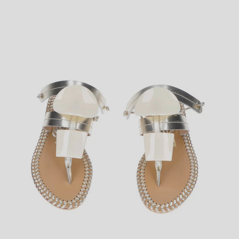 Sandalia Romana JANET&JANET Piel ORO