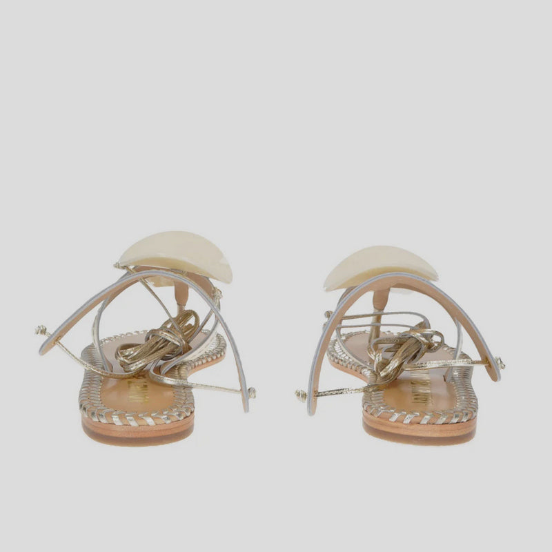 Sandalia Romana JANET&JANET Piel ORO