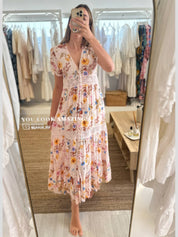 Vestido JAASE HuntleySpringSerenadeBEIGE