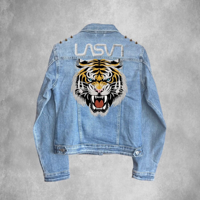 Cazadora Denim LaSAL Tiger AZUL