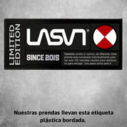 Camiseta Pico Mujer LaSAL Cat BLANCO