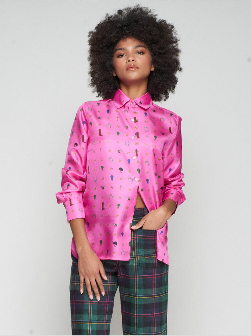 Camisa Mariela VILAGALLO Hípica Seda