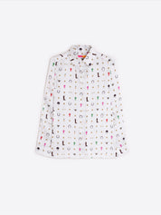 Camisa Tea VILAGALLO Estampado Hípica