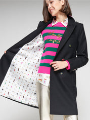 Abrigo Lian VILAGALLO Lana Negro